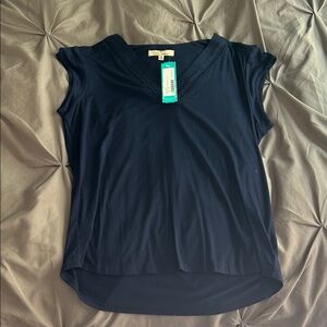 Navy Blue Women's Top